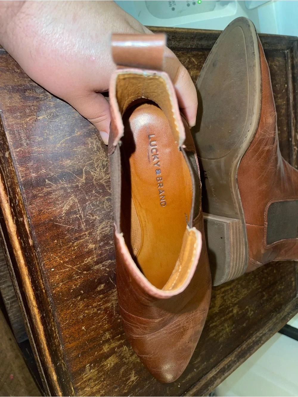 Lucky Brand brown leather